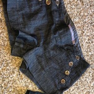 High waisted booty shorts